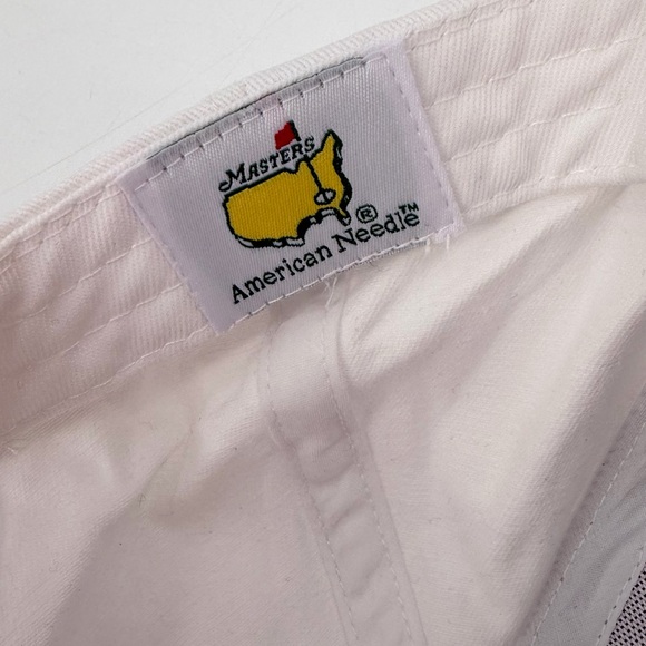 Masters Tournament White Retro Rope Golf Snap back Hat Augusta National - Picture 3 of 4